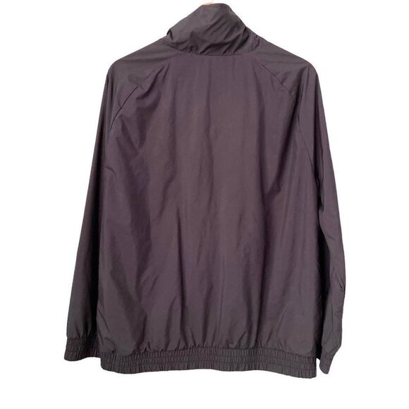 PINK Victoria's Secret Black Front Zip Windbreaker with Pockets in Size XS - Picture 2 of 5